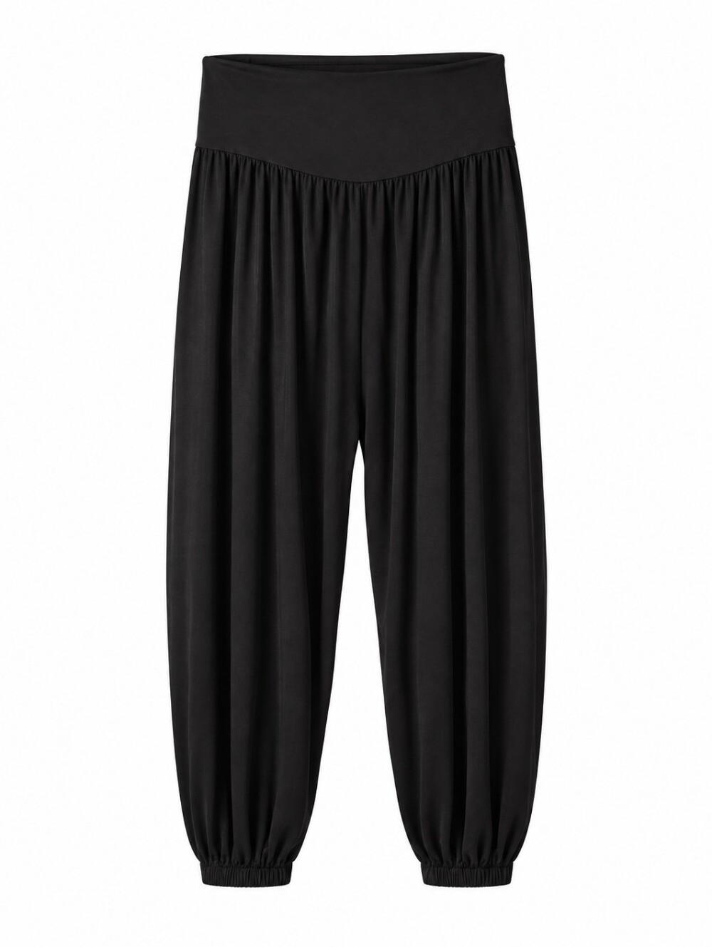 NWT See You Monday Black Harem Yoga Pants Women's Size S High Waist Lounge Wear
